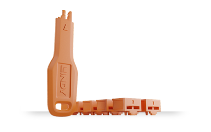 RJ45 Port Blocker - Kit with Key and Locks