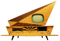 KUBA Komet Fernsehtruhe, 1959