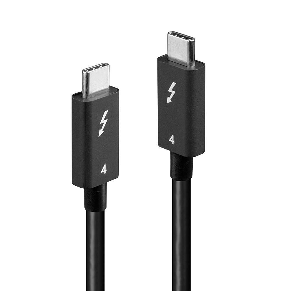 Câble Thunderbolt 4 passif 40Gbit/s, 1m Connecte des périphériques Thunderbolt 4