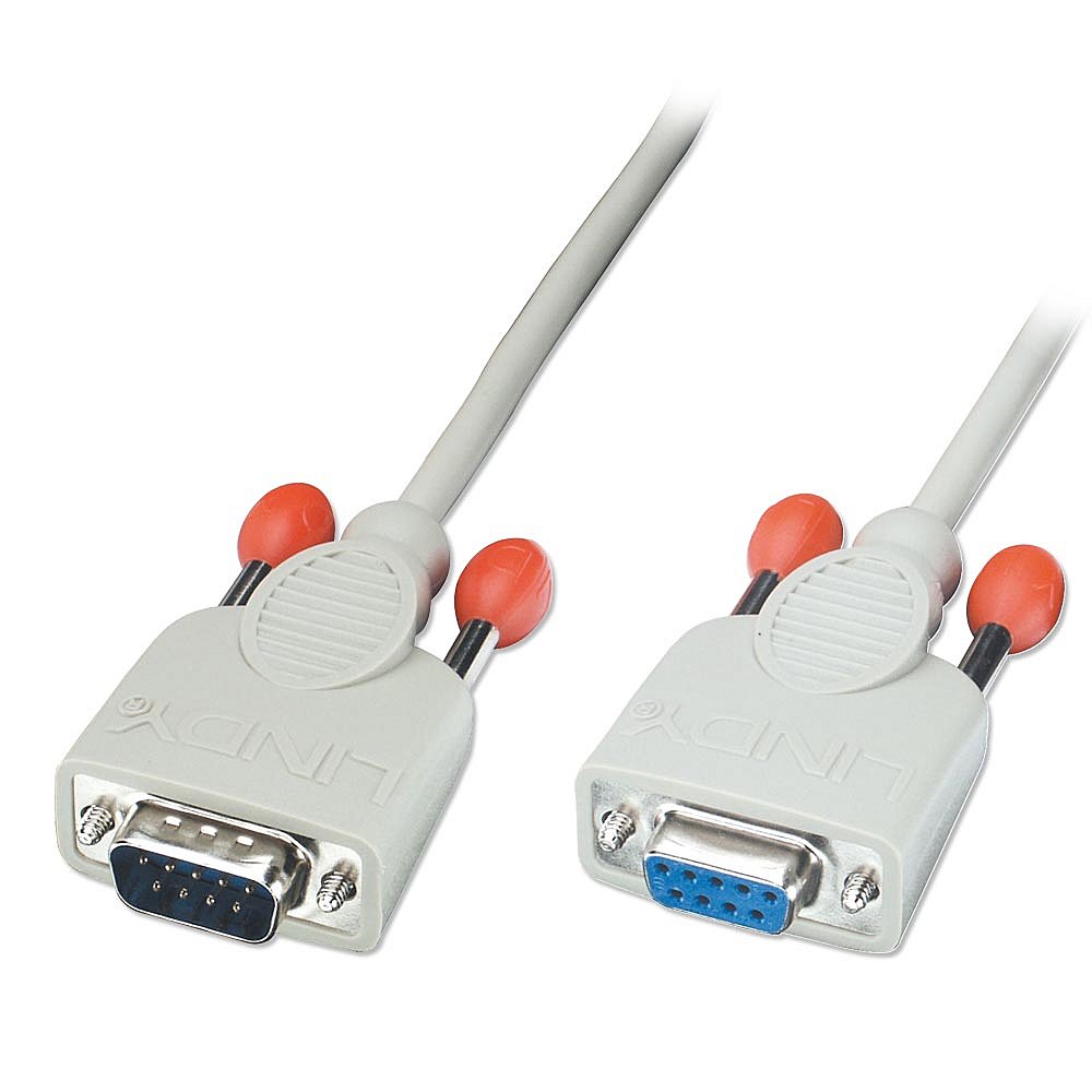 Câble RS232 Sub-D 9 M/F. 2m Rallonge RS232 série, connecteurs sub-D9