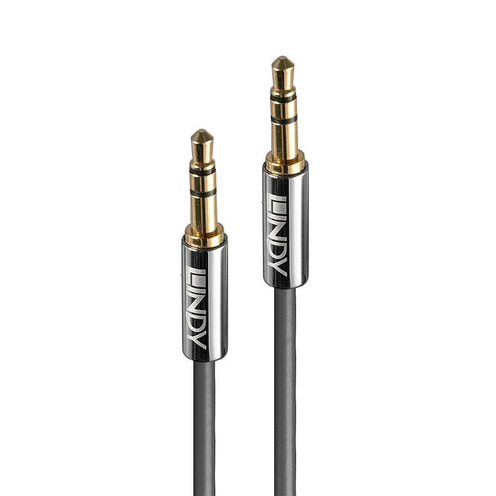 Câble Audio Jack 3.5mm, Cromo Line, 2m 3.5mm mâle/mâle