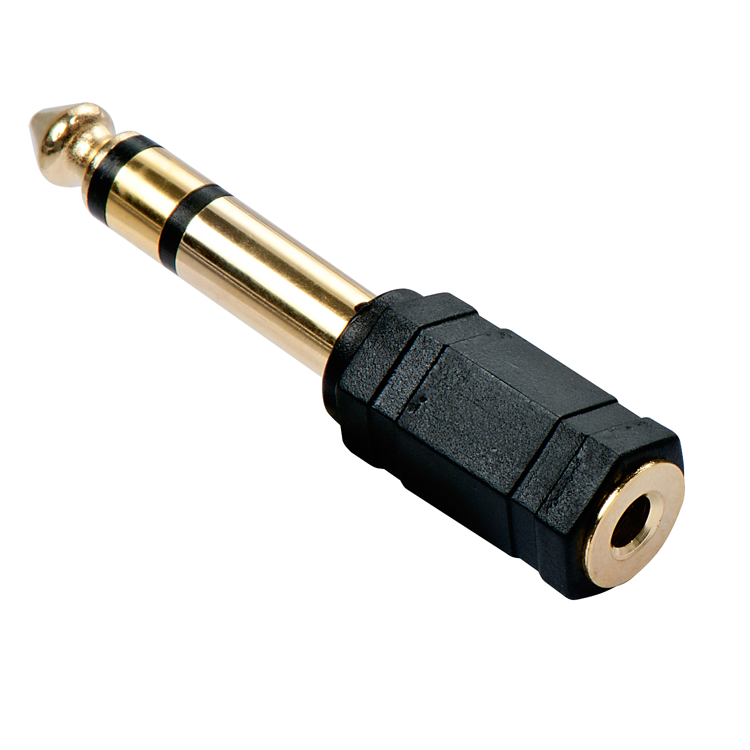 Adaptateur audio Jack stéréo 3,5mm F / 6,3mm M