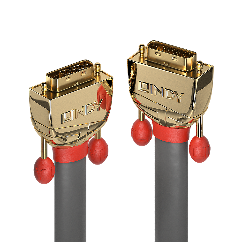 Câble DVI-D Dual Link, Gold Line, 15m DVI-D Dual Link mâle/mâle