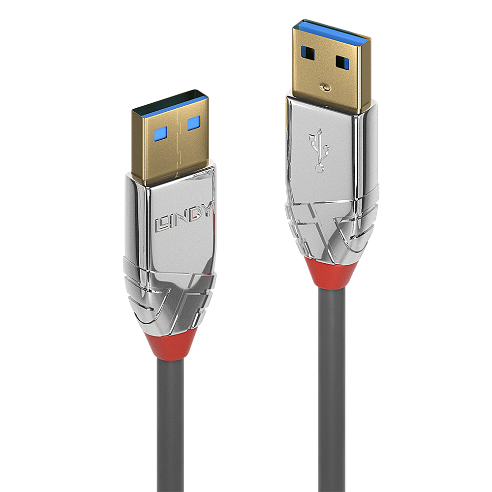 Câble USB 3.2 Type A, 5Gbit/s, Cromo Line, 5m