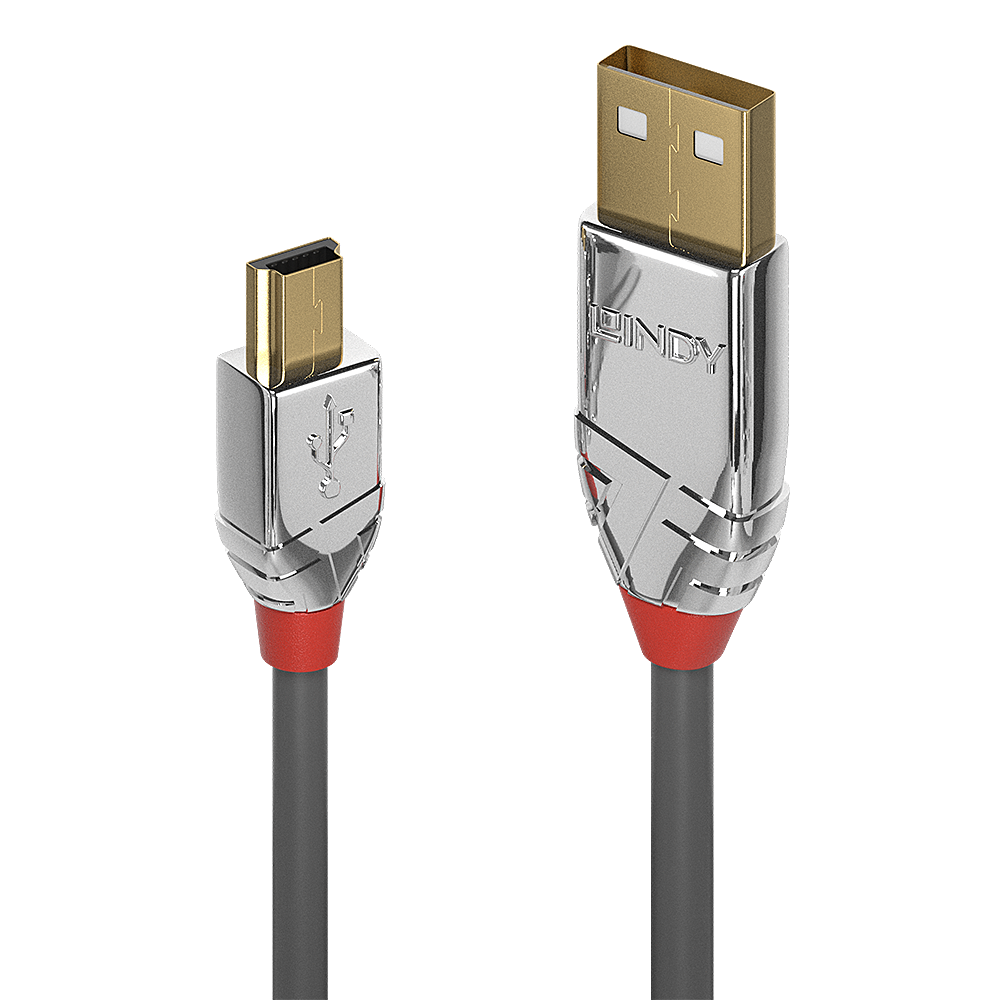 Câble USB 2.0 Type A vers Mini-B, Cromo Line, 0.5m