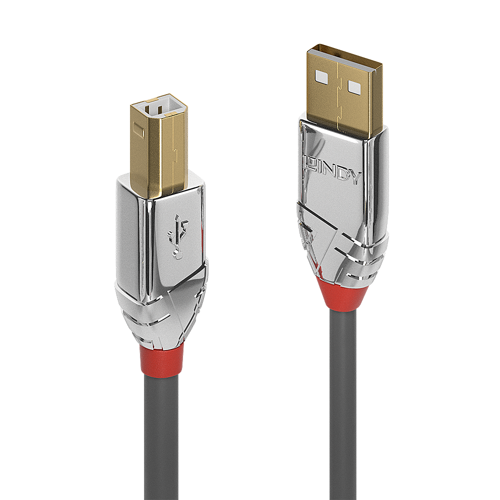 Câble USB 2.0 Type A vers B, Cromo Line, 2m