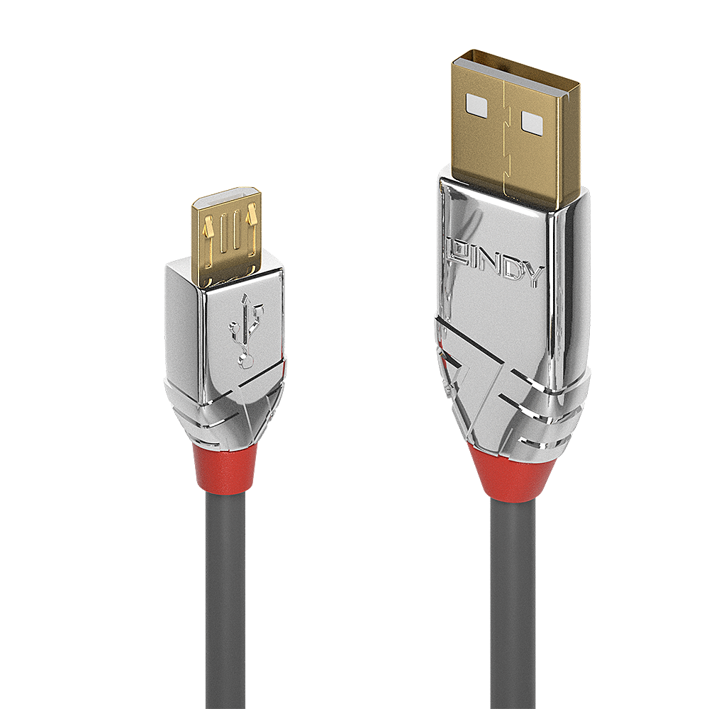 Câble USB 2.0 Type A vers Micro-B, Cromo Line, 2m