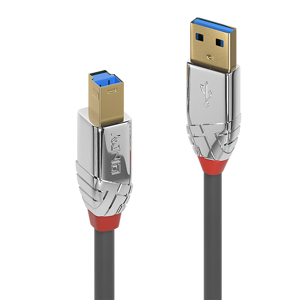 Câble USB 3.2 Type A vers B, 5Gbit/s, Cromo Line, 1m