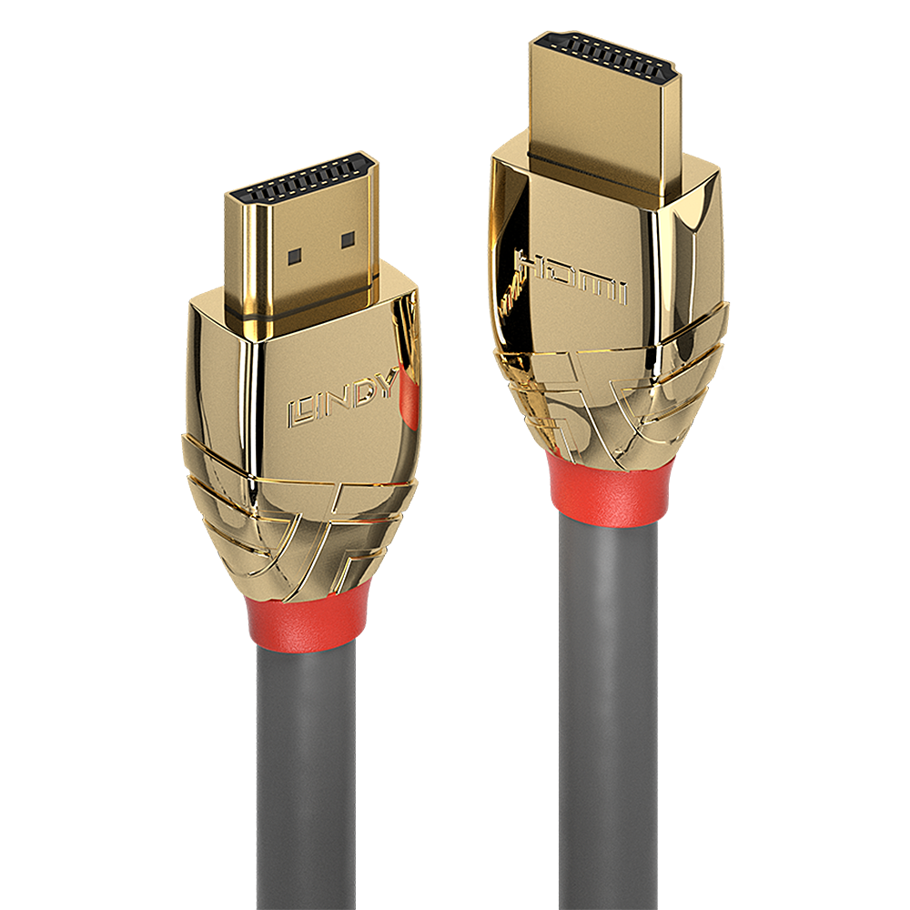 Câble HDMI High Speed, Gold Line, 7.5m HDMI mâle/mâle