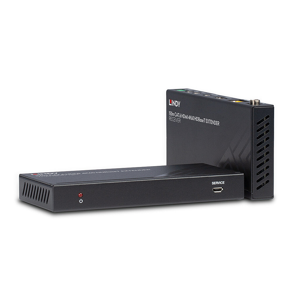 Extender HDBaseT Cat.6 HDMI 4K60, IR & RS-232, 150m