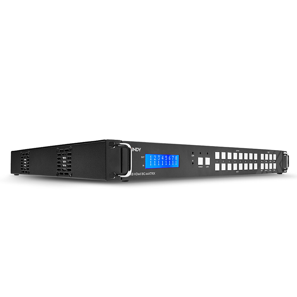 Matrice vidéo 8x8 HDMI 18G avec Scaler pour mur d'écran