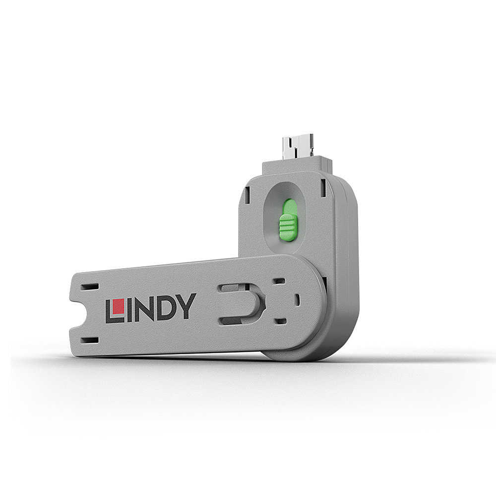 Clé pour bloqueur de port USB Type A, Vert
