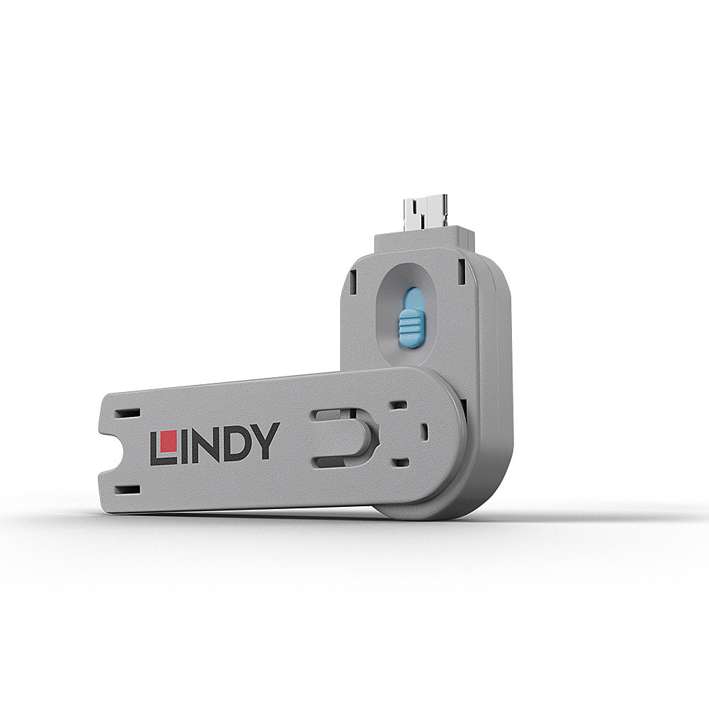 Clé pour bloqueur de port USB Type A, Bleu