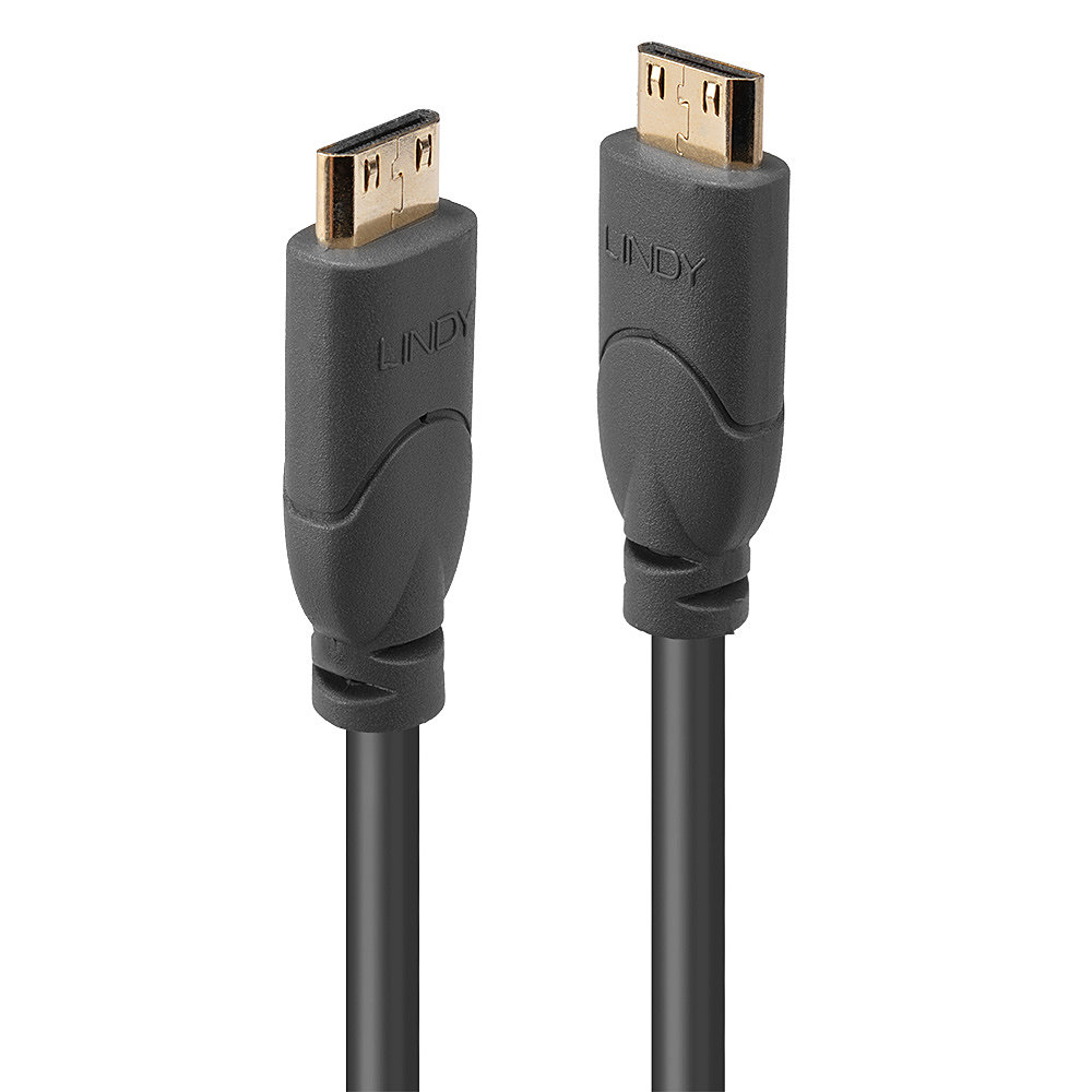 Câble mini-HDMI® 50cm, compatible HDMI 2.0 Ultra HD, Premium, type C/C