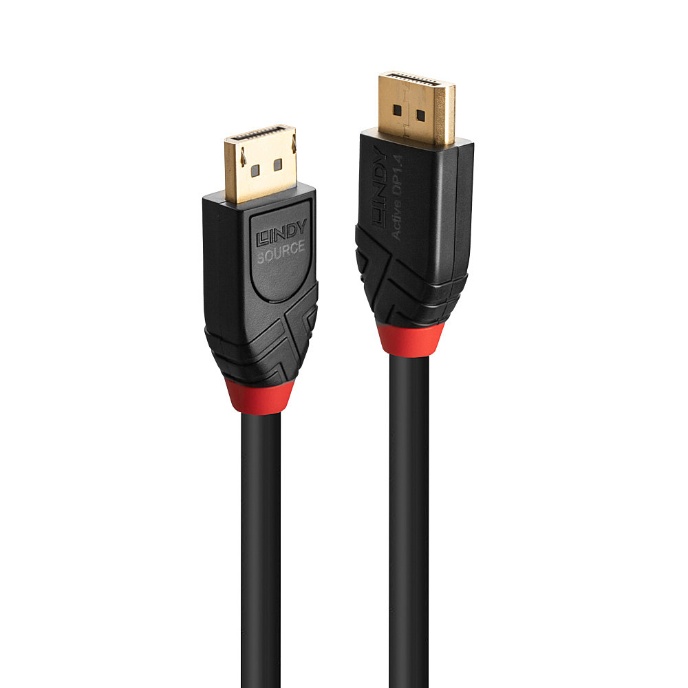 Câble Actif DisplayPort 1.4, 5m Crée des connexions DisplayPort 1.4 fiab