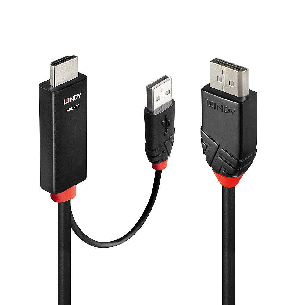 Câble HDMI vers DisplayPort, 2m Connecte une source HDMI à un affichage