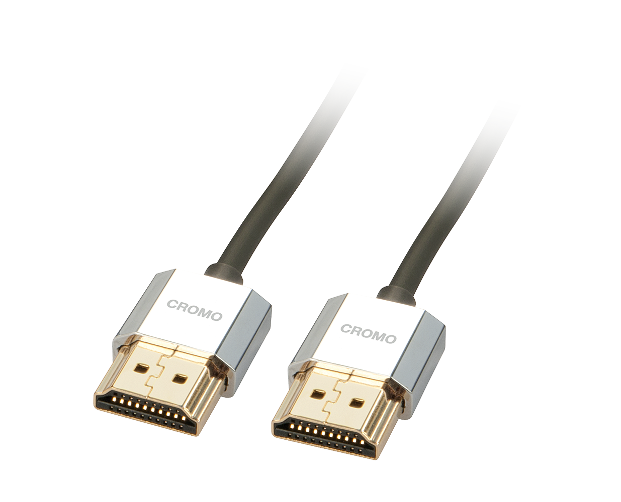 Câble HDMI® Slim, compatible HDMI 2.0 Ultra HD, Ethernet CROMO®, type A/A, 2m