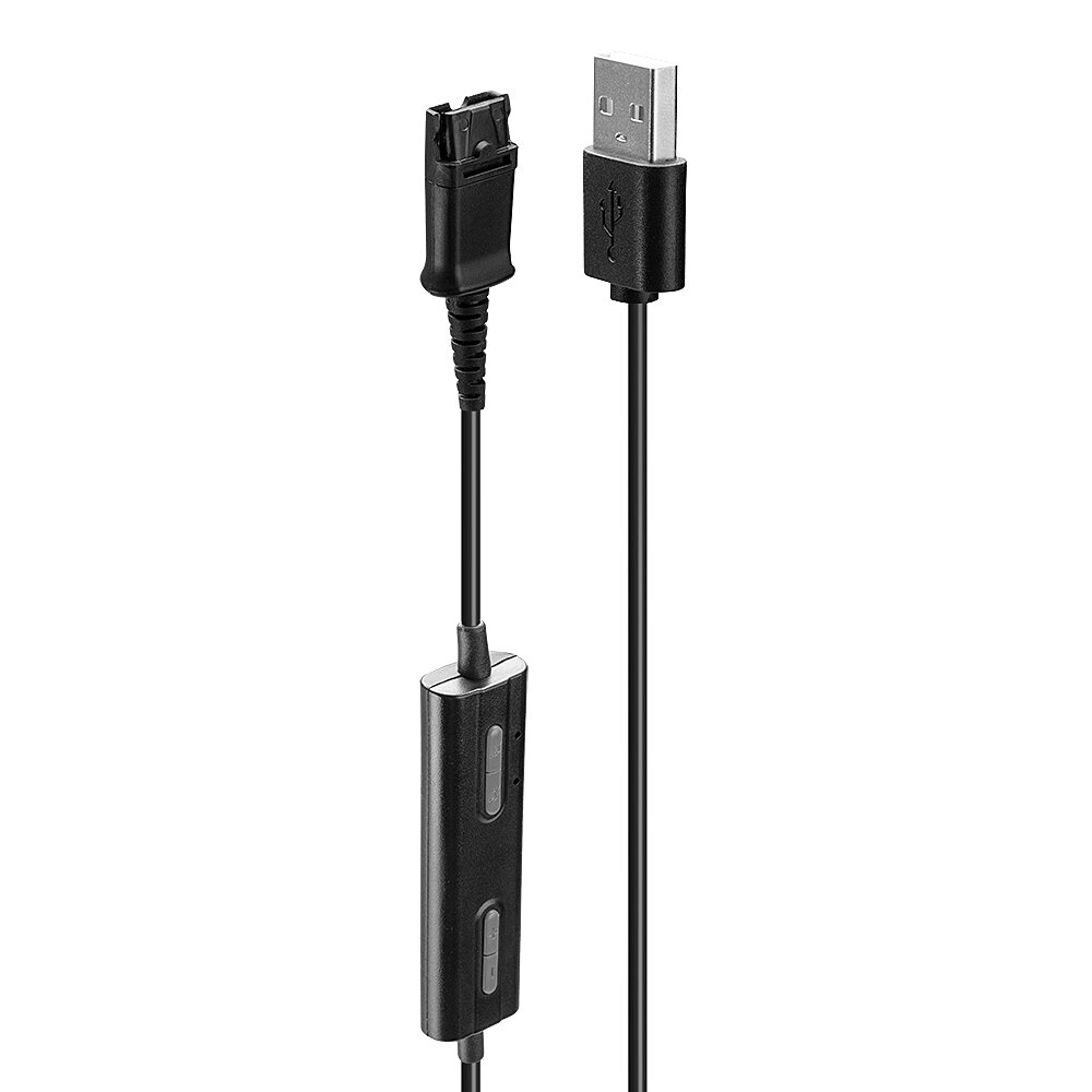 Adaptateur pour casque USB Type A vers Quick Disconnect (Plantronics)