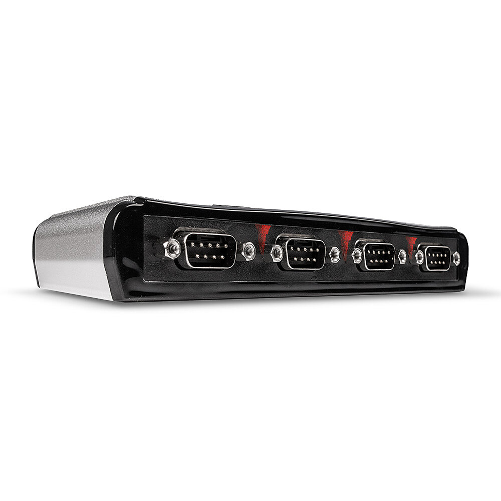 Convertisseur USB vers 4 ports série Connecte 4 périphériques série à un ordi