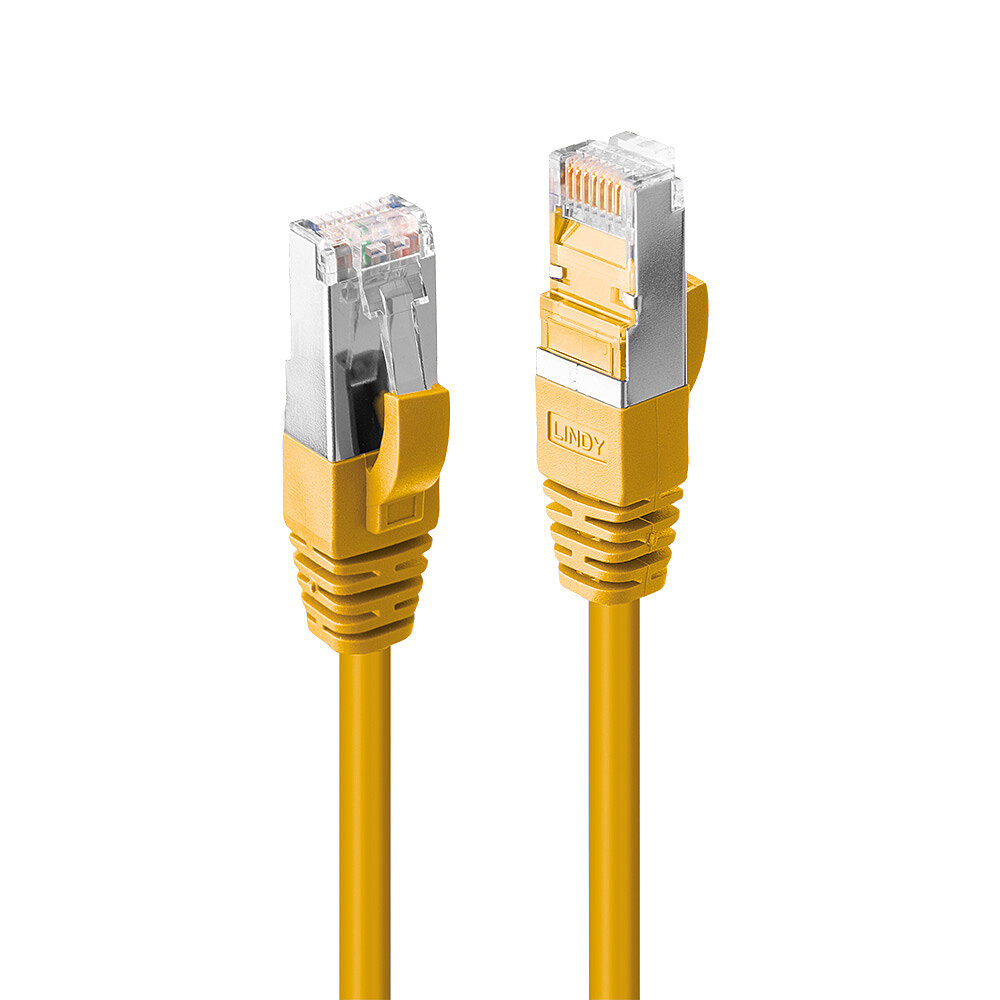 Câble réseau Jaune Cat.6 S/FTP LSZH, 0.5m Câble réseau Jaune Cat.6 S/FTP LSZH, 0.5m